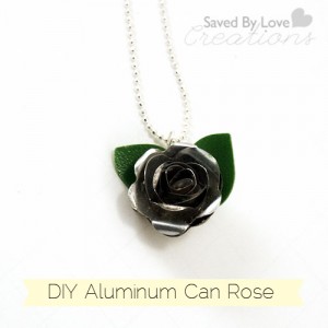 AluminumCanRosePendant