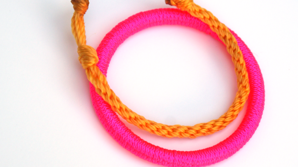 How to Make a Loom From Cardboard and weave your own #friendshipBracelet from it #Jewelry at savedbylovecreations.com #video