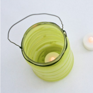 Make a kid safe plastic bottle #HalloweenDIY lantern for trick or treating by Supermom Moments, featured @savedbyloves