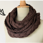 Fall infinity scarf DIY By Desiree