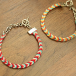 DIY Chevron Friendship Bracelet by Wilma, featured @savedbyloves #handmadeGifts