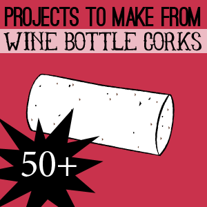 50 plus #Crafts #DIY to make from #Upcycled #Recycled Wine Bottle Corks @savedbyloves