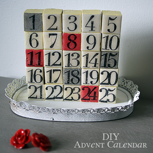 #DIY #ChristmasDecor Advent Calendar @savedbyloves