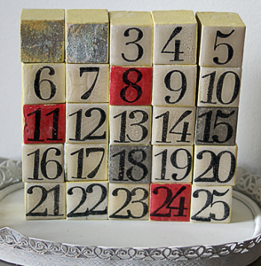 Make Advent Calendar Blocks