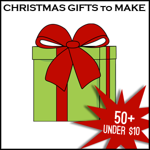 50+ #ChristmasGifts to make for Less than $10 #Handmade @savedbyloves