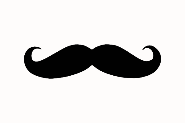@DollarTree Mug Stenciled Mustache; Great #DIY #GiftIdea @savedbyloves