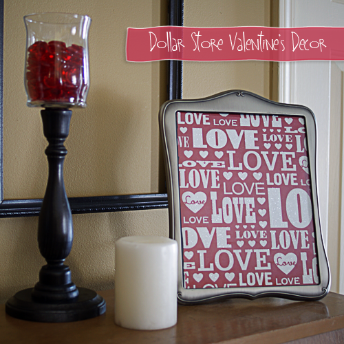 Dollar Store Valentine's Day Decor EASY and Cheap @savedbyloves