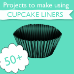 50+ Cupcake Liner Crafts to Make From @savedbyloves