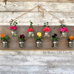 Upcycled Baby Food Jar Planter by Make Life Lovely, featured @savedbyloves