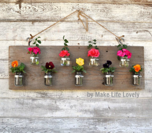 Upcycled Baby Food Jar Planter by Make Life Lovely, featured @savedbyloves