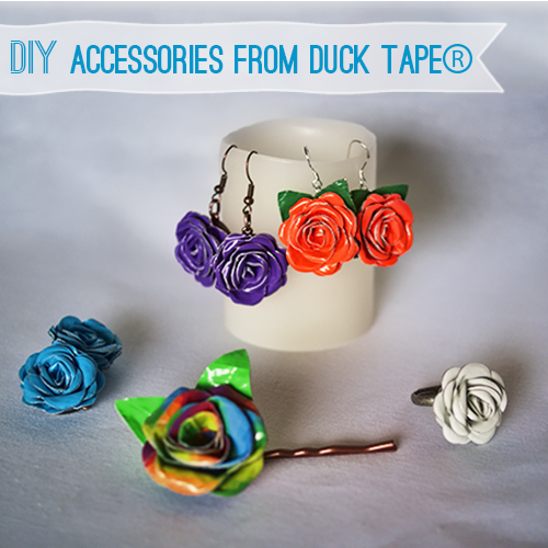 Make Duck Tape Crafts #StuckAtProm #DIY @theduckbrand @savedbyloves