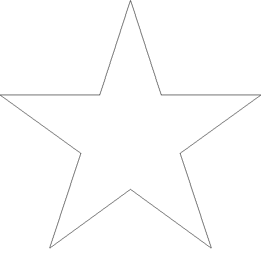 free star template