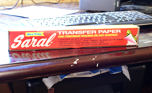 Saral Transfer Paper tutorial