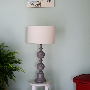 How to Redo a Lamp with Spray Paint