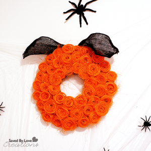 Decorative Mesh Halloween Wreath