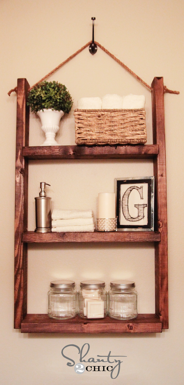 Build Your Own Bathroom Storage, How To Build Built In Bathroom Shelves