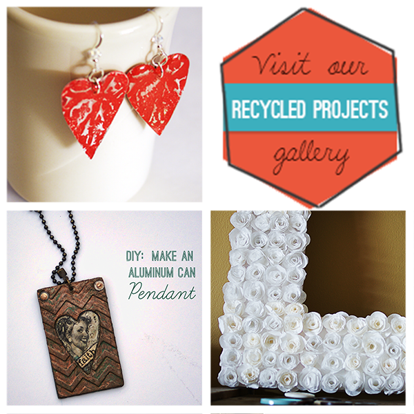 Recycled Project Gallery with hundreds of eco friendly craft ideas you can make @savedbyloves