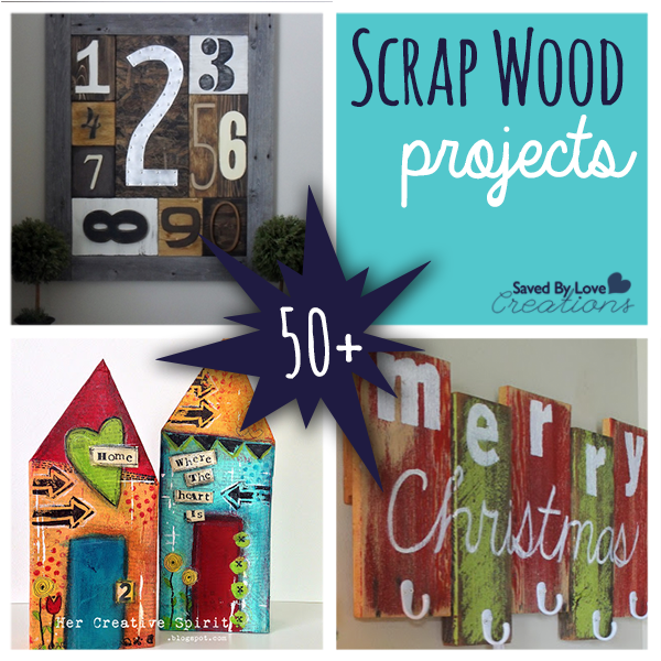 Over 50 creative uses for your scrap wood #diy #woodworking @savedbyloves
