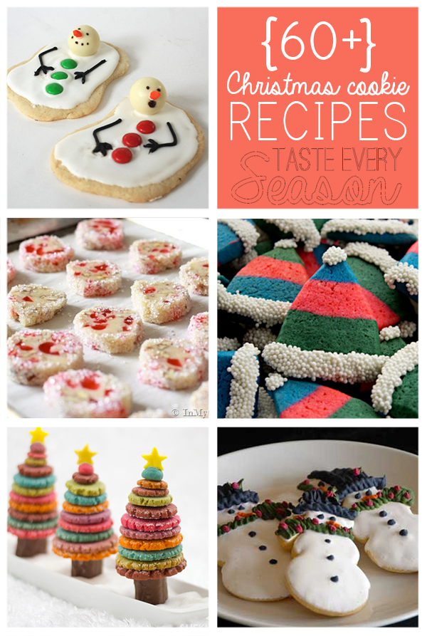 60 Plus Easy Christmas Cookie Recipes by @savedbyloves