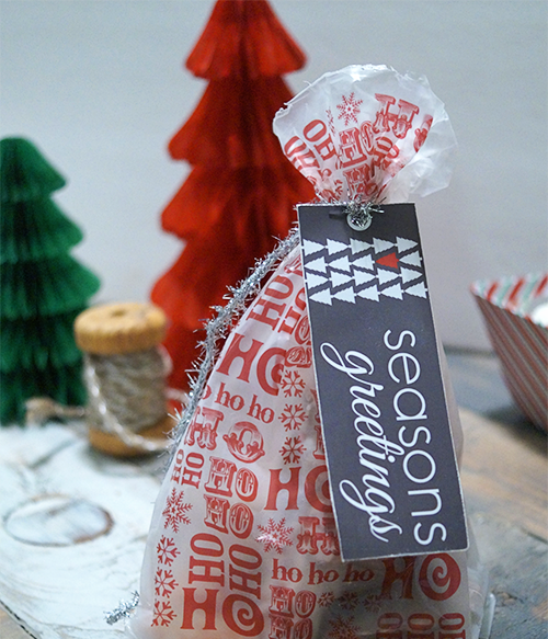Cookie Printable Christmas Neighbor Gift Tags