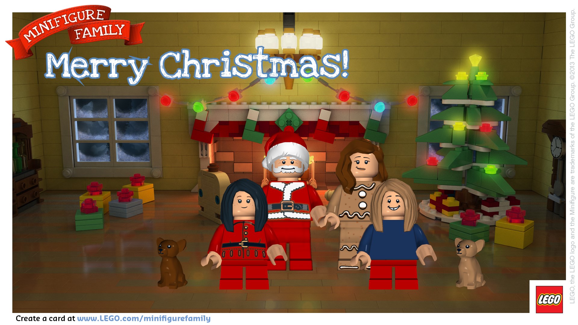 Lego Minifigure Family