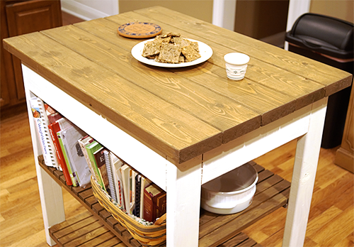 How to build a kitchen island with butcher block top Build Your Own Butcher Block Kitchen Island