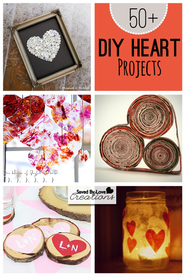 Heart Crafts Valentine's Day Ideas