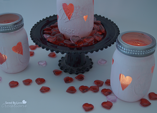 Mason Jar Valentine's Day Craft DIY