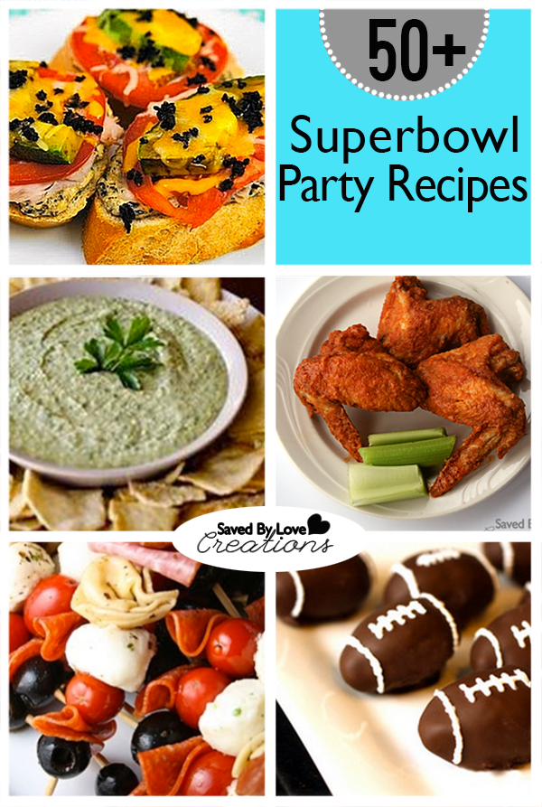 50+ Super Bowl Appetizer Recipes @savedbyloves