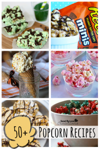 50 Plus Best Popcorn Recipes @savedbyloves