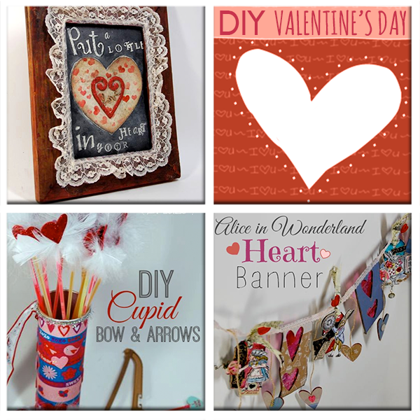 DIY Handmade Valentine's Day Decor @savedbyloves