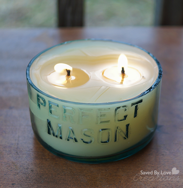 How to Make a Mason Jar Candle