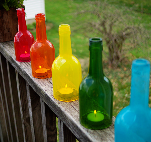 Recycled Wine Bottle Crafts
