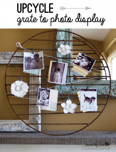 Repurpose Photo Display Idea @savedbyloves