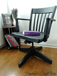 Use chalk paint to revamp a chair