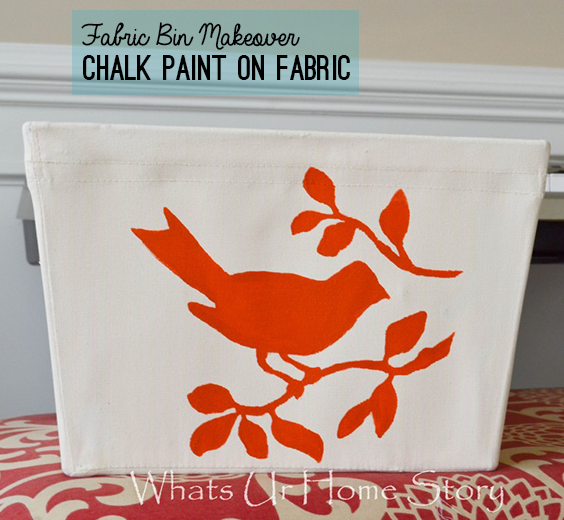 fabric-bin-makeover-with-chalk-paint @savedbyloves