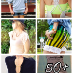 50 Plus Best DIY Upcycled Clothing Tutorials to make @savedbyloves