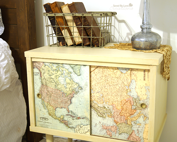 DIY Old Map Table