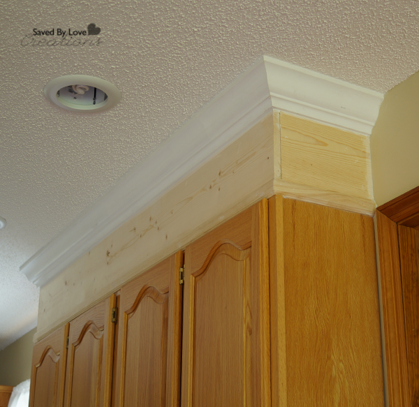 take cabinets to ceiling with crown moulding