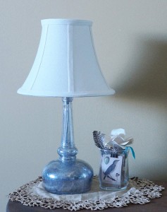 Mercury Glass Lamp Tutorial