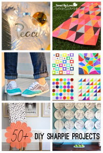 50 Plus Awesome DIY Sharpie Crafts and DIY Projects to make