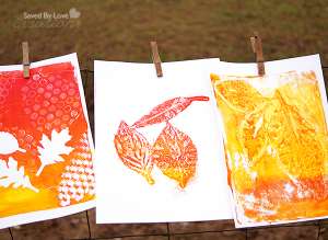 DIY Leaf Art
