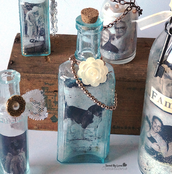 Photo In a Bottle Upcycle from @savedbyloves