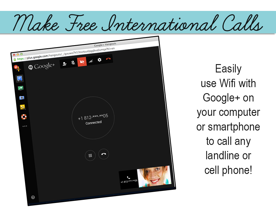 Make Free International Calls from Your Laptop using Google Plus @savedbyloves