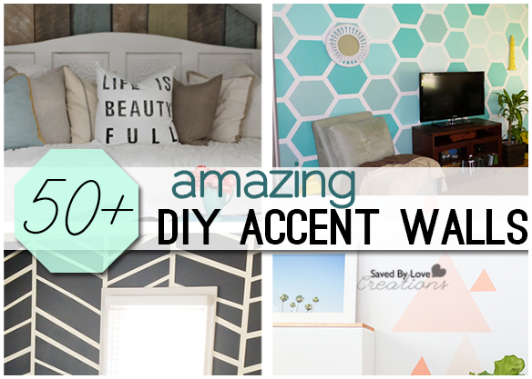 50 Plus Amazing DIY Accent Wall Ideas FB
