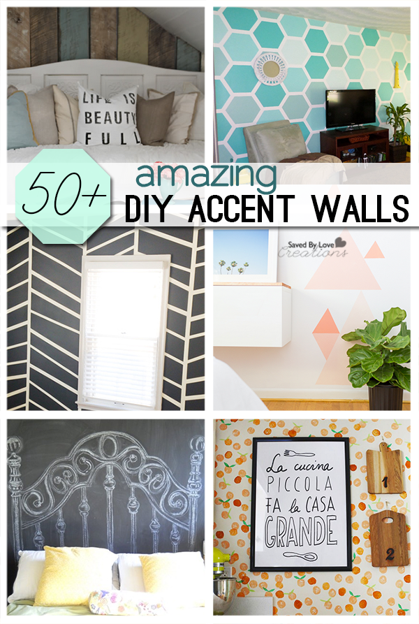 50 Plus Amazing DIY Accent Wall Ideas