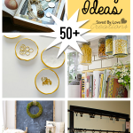 50 Plus Awesome DIY Storage Ideas @savedbyloves