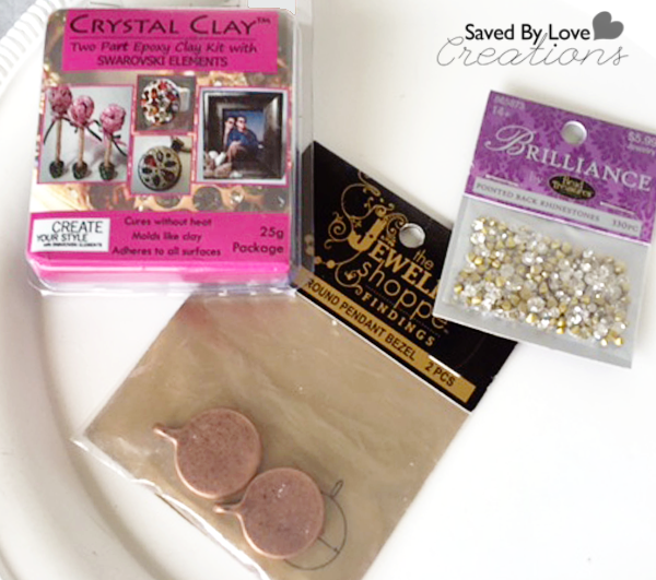 Supplies for Epoxy Clay Earrings