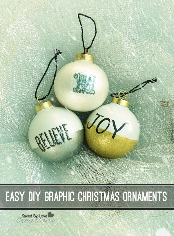 Make Gorgeous Holiday Ornaments with @plaidcrafts @savedbyloves