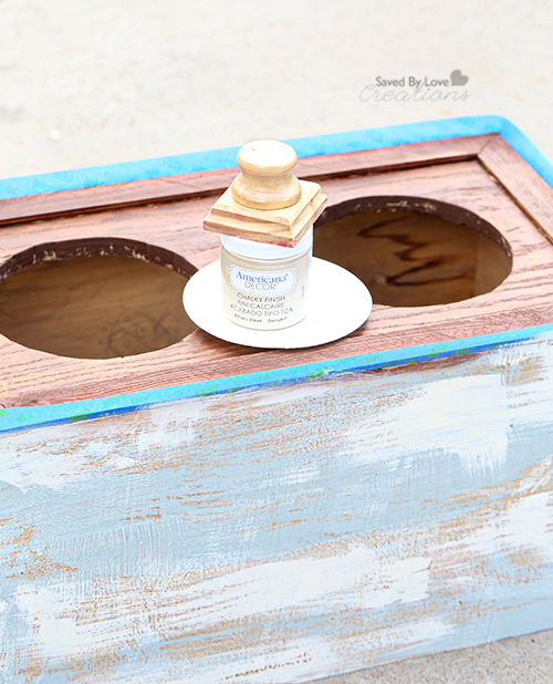 Apply Final Paint Color with Wooden Block